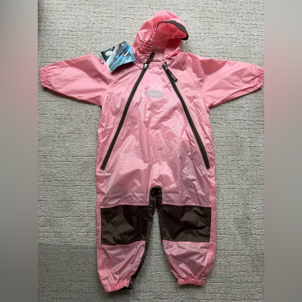 Tuffo Muddy Buddy pink size 3t nwt